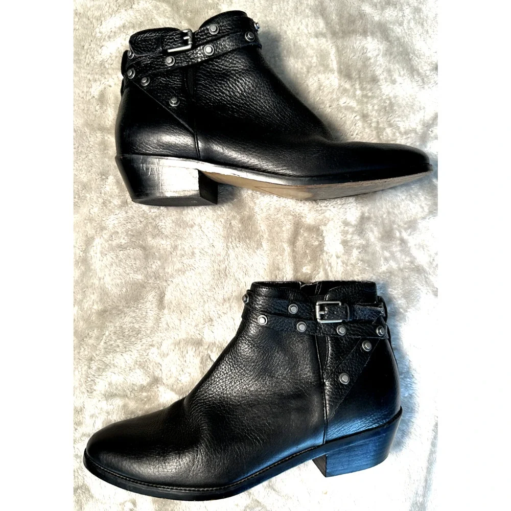 Halogen black leather